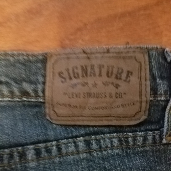 MENS SIGNATURE BY LEVI STRAUSS & CO SKINNY JEANS - Picture 6 of 6